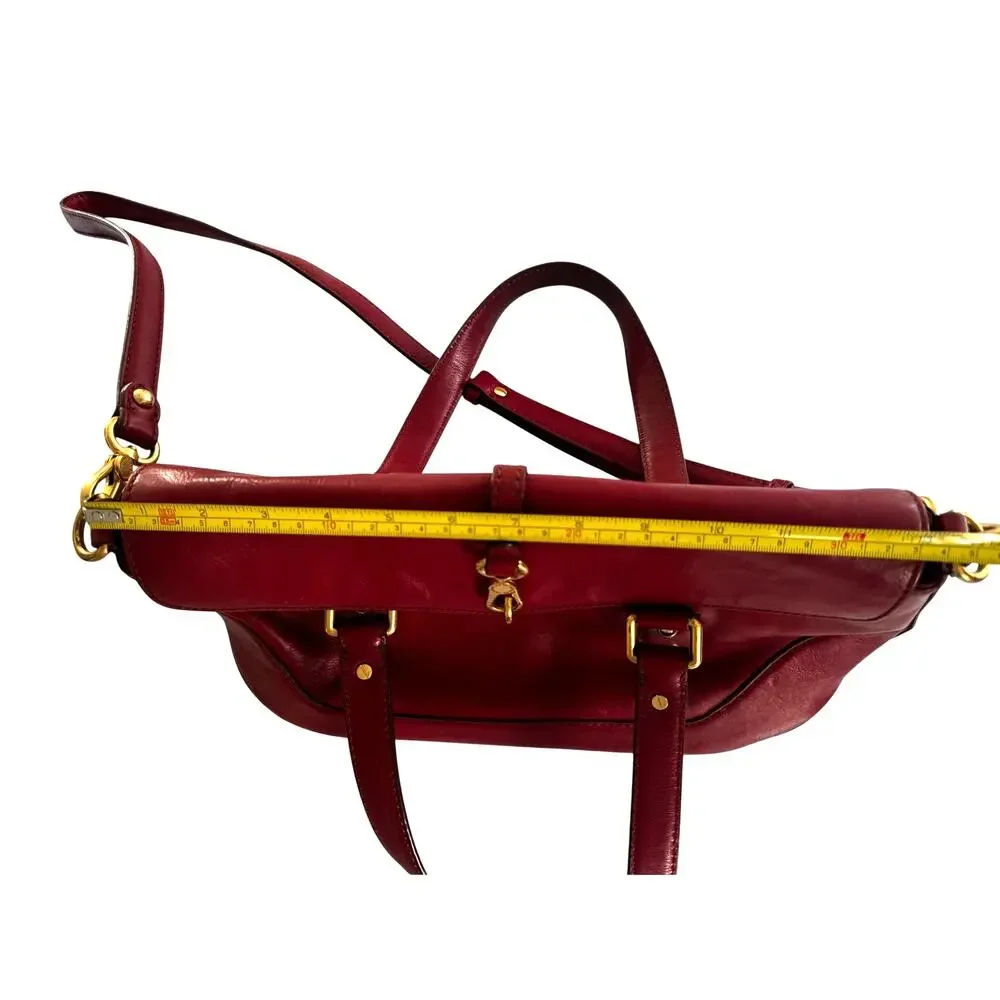 Marc Jacobs Francesca Red Leather 